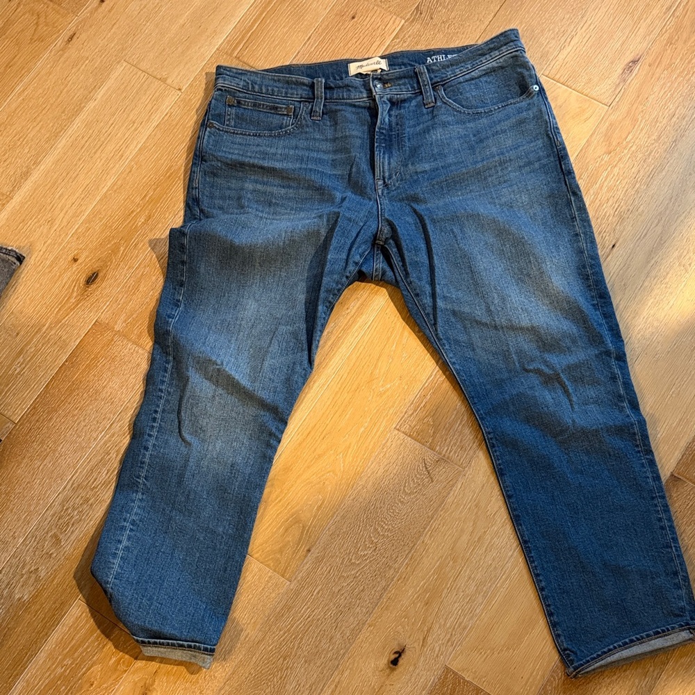 Madewell Men's Classic Blue Straight Jeans
